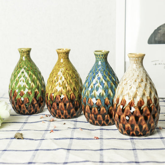 Ceramic Aromatherapy Bottle Creative Home Mini Ceramic Vase